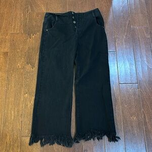 Black Risen Jeans